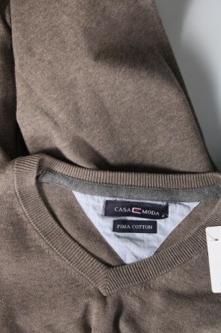 Мъжки пуловер Casa Moda, Размер XL, Цвят Бежов, Цена 14,08 лв.