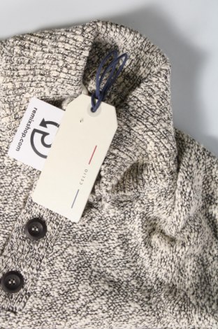 Ανδρικό πουλόβερ Celio, Μέγεθος M, Χρώμα Γκρί, Τιμή 5,93 €