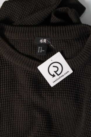 Męski sweter H&M, Rozmiar XL, Kolor Zielony, Cena 37,10 zł