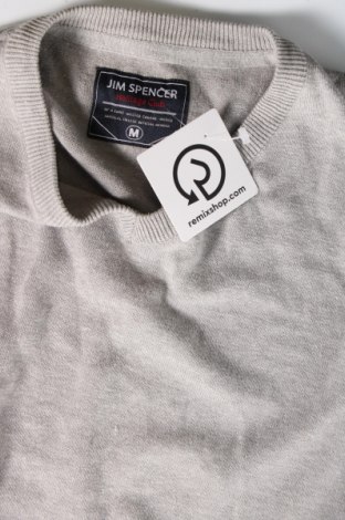 Ανδρικό πουλόβερ Jim Spencer, Μέγεθος M, Χρώμα Γκρί, Τιμή 5,38 €