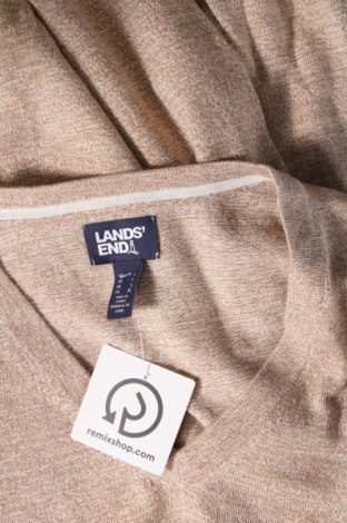 Herrenpullover Lands' End, Größe L, Farbe Beige, Preis 8,30 €