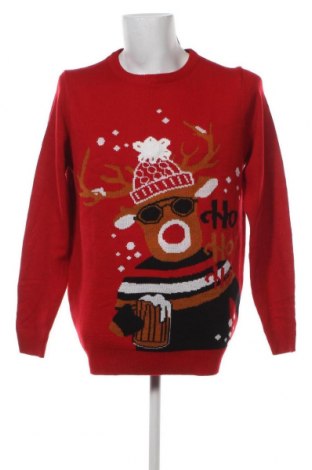 Мъжки пуловер Livergy, Размер L, Цвят Червен, Цена 8,70 лв.
