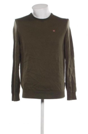 Мъжки пуловер Napapijri, Размер M, Цвят Зелен, Цена 48,96 лв.