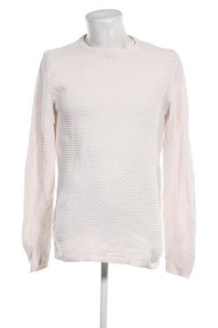Мъжки пуловер Selected Homme, Размер L, Цвят Екрю, Цена 15,84 лв.