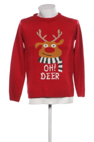 Мъжки пуловер Tex, Размер M, Цвят Червен, Цена 29,01 лв.