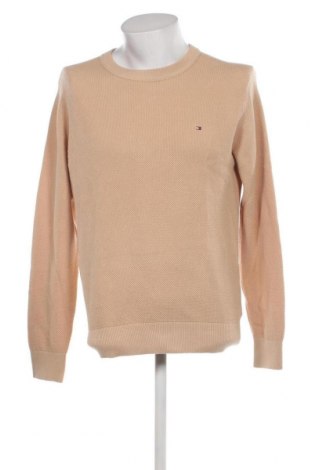 Мъжки пуловер Tommy Hilfiger, Размер M, Цвят Бежов, Цена 84,04 лв.