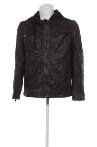 Pánska kožená bunda  Emilio Adani, Veľkosť XL, Farba Čierna, Cena  157,73 €