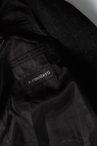 Мъжко палто C.Comberti, Размер M, Цвят Черен, Цена 30,00 лв.