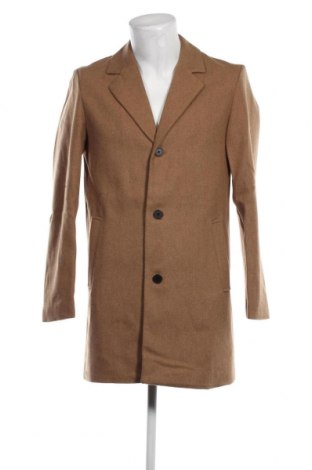 Мъжко палто Jack & Jones, Размер M, Цвят Кафяв, Цена 46,24 лв.