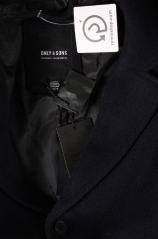 Pánský kabát  Only & Sons, Velikost XL, Barva Modrá, Cena  623,00 Kč