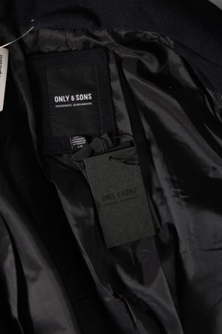 Pánský kabát  Only & Sons, Velikost S, Barva Modrá, Cena  1 122,00 Kč