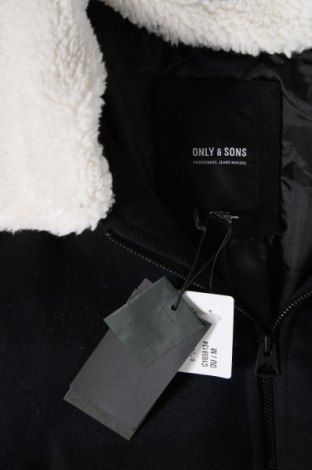 Ανδρικά παλτό Only & Sons, Μέγεθος XXL, Χρώμα Μπλέ, Τιμή 36,35 €