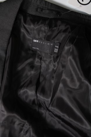 Ανδρικό σακάκι ASOS, Μέγεθος L, Χρώμα Γκρί, Τιμή 2,64 €