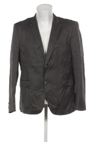 Ανδρικό σακάκι Dressmann, Μέγεθος XL, Χρώμα Γκρί, Τιμή 10,64 €