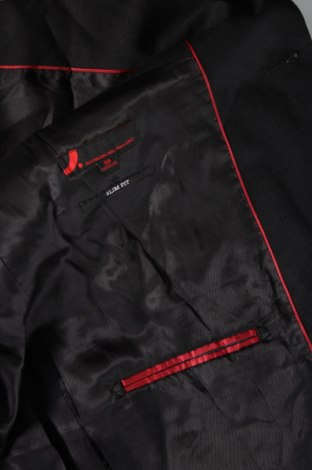 Ανδρικό σακάκι Dressmann, Μέγεθος L, Χρώμα Μαύρο, Τιμή 9,31 €