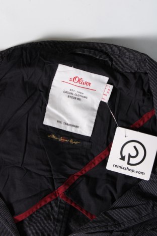 Ανδρικό σακάκι S.Oliver, Μέγεθος L, Χρώμα Μπλέ, Τιμή 3,99 €