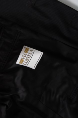 Ανδρικό σακάκι Via Cortesa, Μέγεθος L, Χρώμα Μαύρο, Τιμή 7,08 €