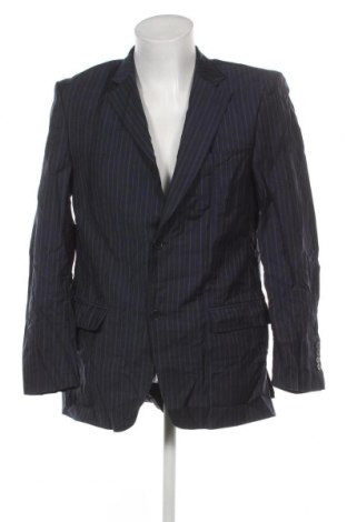Ανδρικό σακάκι Zara Man, Μέγεθος L, Χρώμα Μπλέ, Τιμή 4,58 €