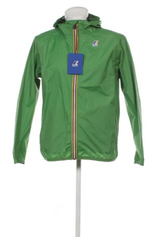 Ανδρικό αθλητικό μπουφάν K-Way, Μέγεθος L, Χρώμα Πράσινο, Τιμή 22,06 €