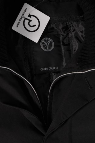 Ανδρικό μπουφάν Carlo Colucci, Μέγεθος M, Χρώμα Μαύρο, Τιμή 21,87 €