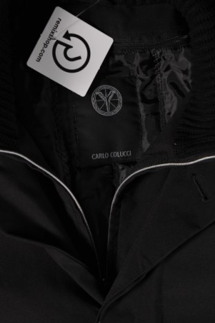 Herrenjacke Carlo Colucci, Größe M, Farbe Schwarz, Preis € 20,82