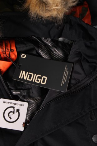 Ανδρικό μπουφάν Indigo, Μέγεθος M, Χρώμα Μαύρο, Τιμή 29,24 €