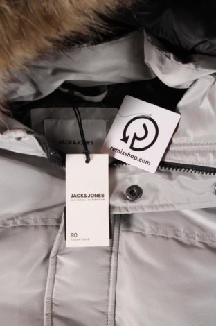 Ανδρικό μπουφάν Jack & Jones, Μέγεθος S, Χρώμα Γκρί, Τιμή 13,71 €