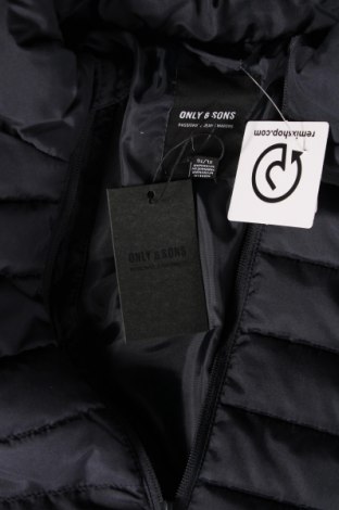 Ανδρικό μπουφάν Only & Sons, Μέγεθος XL, Χρώμα Μπλέ, Τιμή 22,23 €