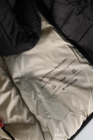 Ανδρικό μπουφάν Tom Tailor, Μέγεθος M, Χρώμα Μαύρο, Τιμή 33,87 €