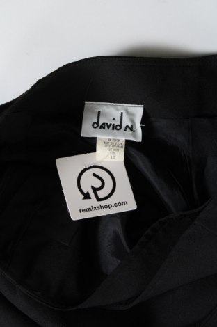 Φούστα David N, Μέγεθος M, Χρώμα Μαύρο, Τιμή 1,79 €