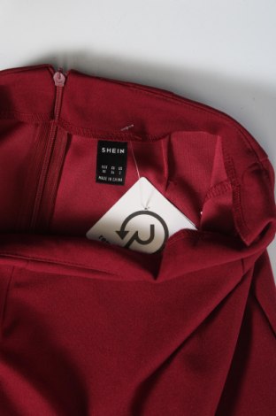 Φούστα SHEIN, Μέγεθος XS, Χρώμα Κόκκινο, Τιμή 4,60 €