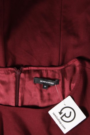 Kleid More & More, Größe S, Farbe Rot, Preis 6,57 €