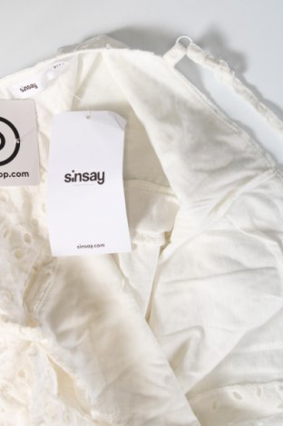 Šaty  Sinsay, Velikost XXS, Barva Bílá, Cena  581,00 Kč