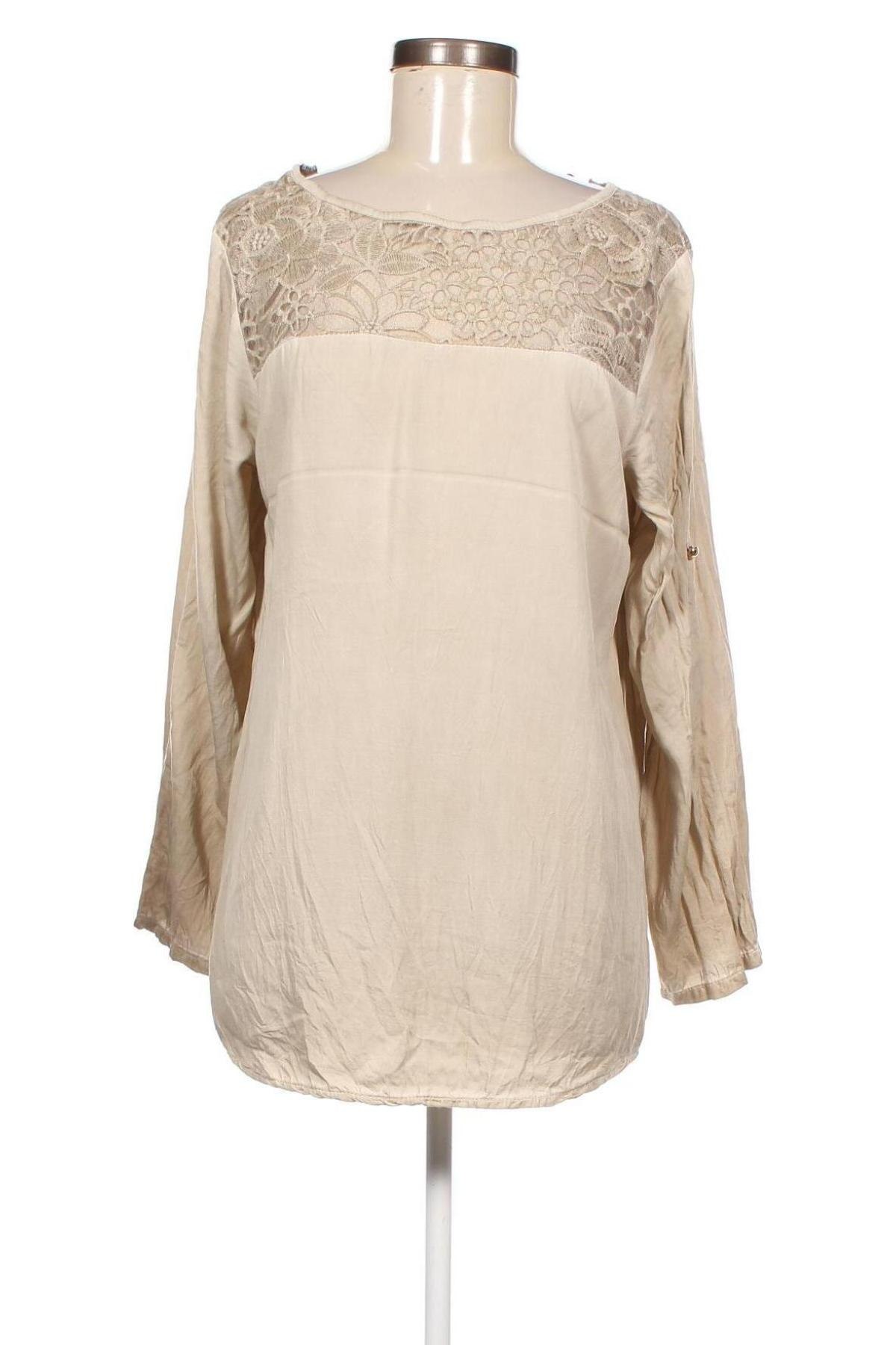 Damen Shirt, Größe L, Farbe Beige, Preis € 1,99