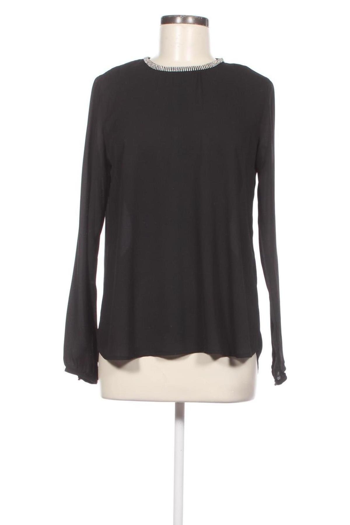 Γυναικεία μπλούζα Amisu, Μέγεθος S, Χρώμα Μαύρο, Τιμή 5,01 €