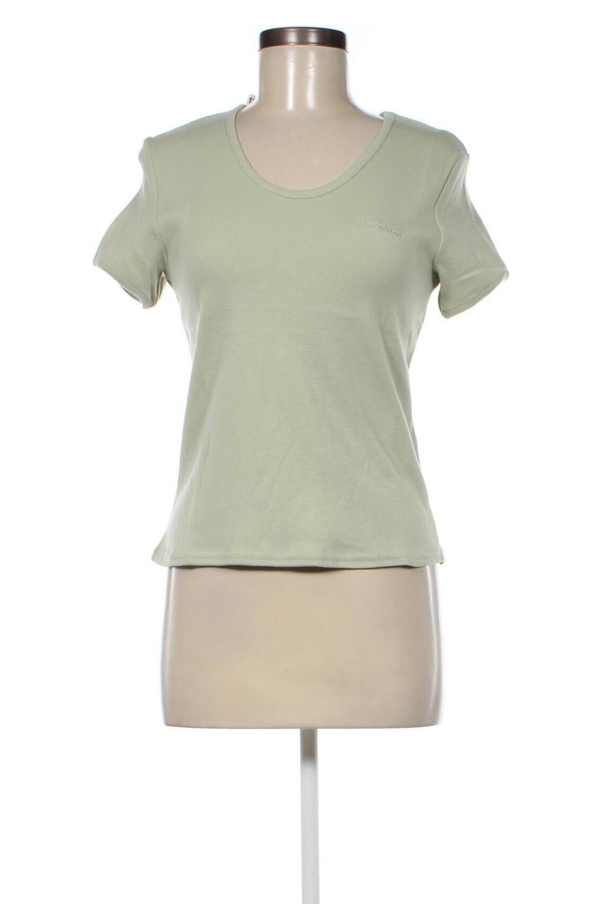 Дамска блуза Ben Sherman, Размер L, Цвят Зелен, Цена 22,44 лв.