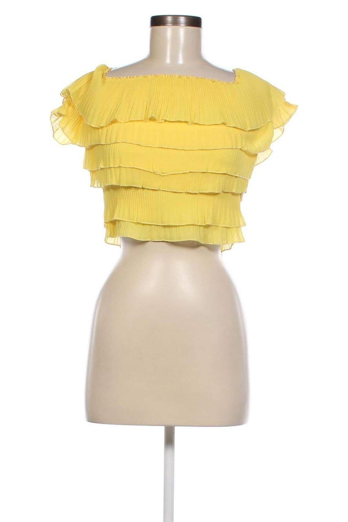 Γυναικεία μπλούζα Fun & Fun, Μέγεθος S, Χρώμα Κίτρινο, Τιμή 52,58 €