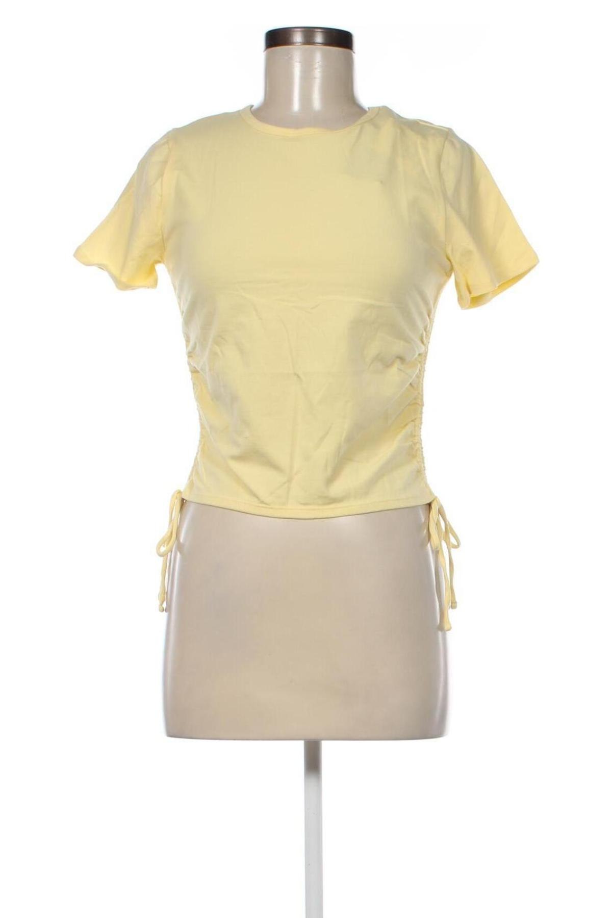 Дамска блуза Hollister, Размер L, Цвят Жълт, Цена 10,08 лв.