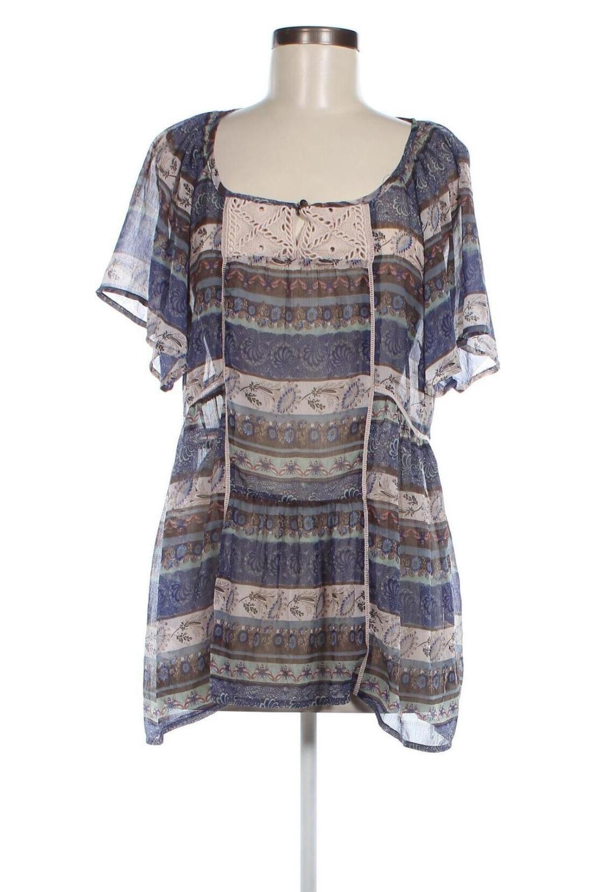 Дамска блуза Indigo By Marks & Spencer, Размер L, Цвят Многоцветен, Цена 6,50 лв.