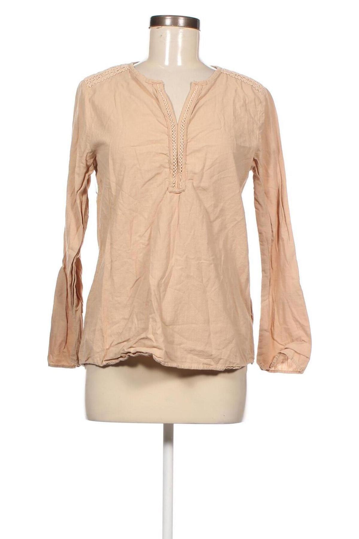 Дамска блуза LC Waikiki, Размер M, Цвят Бежов, Цена 7,20 лв.