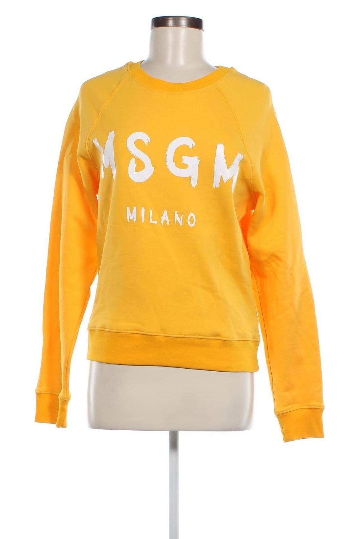 Дамска блуза MSGM, Размер S, Цвят Жълт, Цена 304,85 лв.