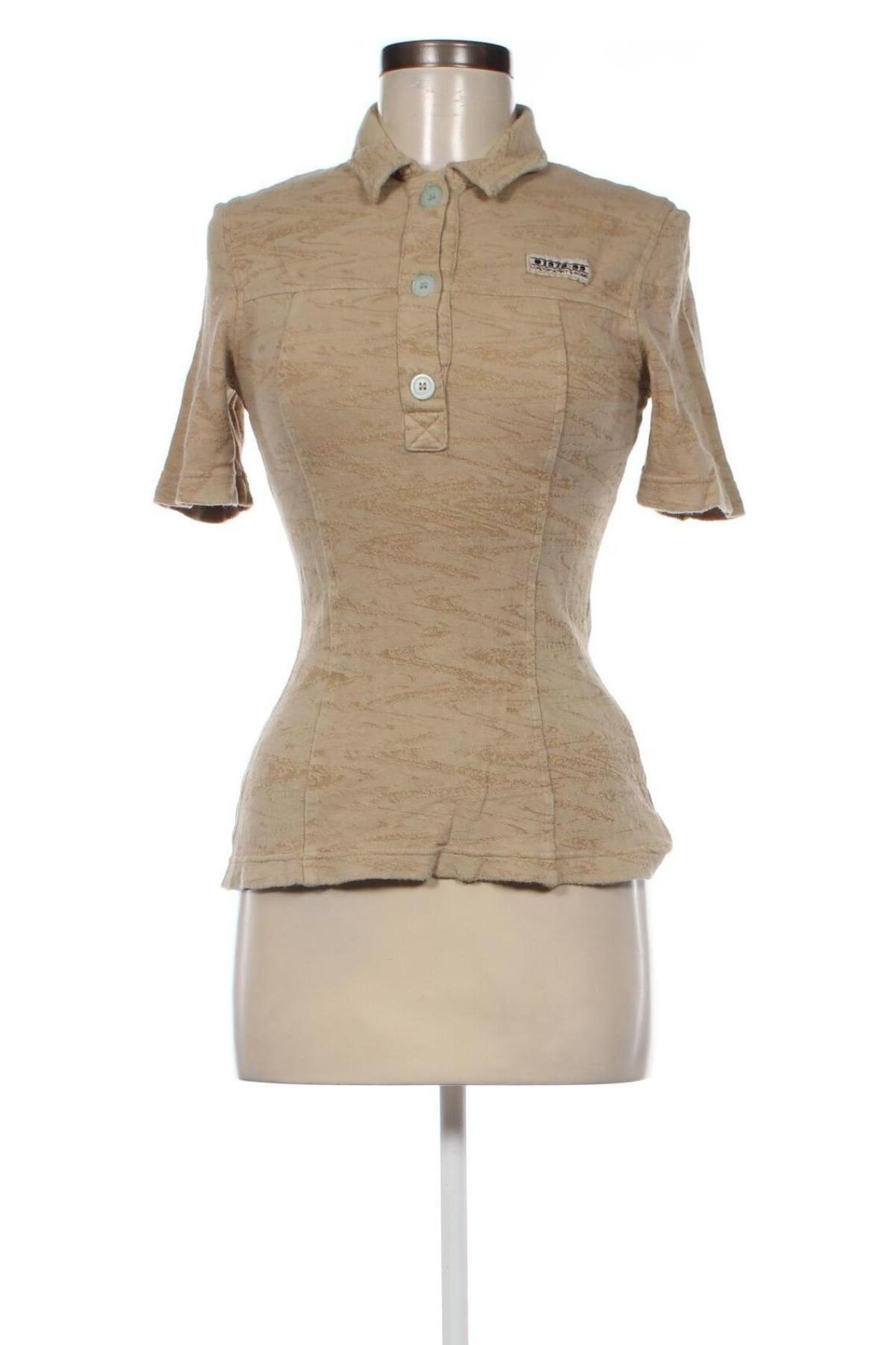 Damen Shirt Made In Italy, Größe S, Farbe Braun, Preis 5,43 €