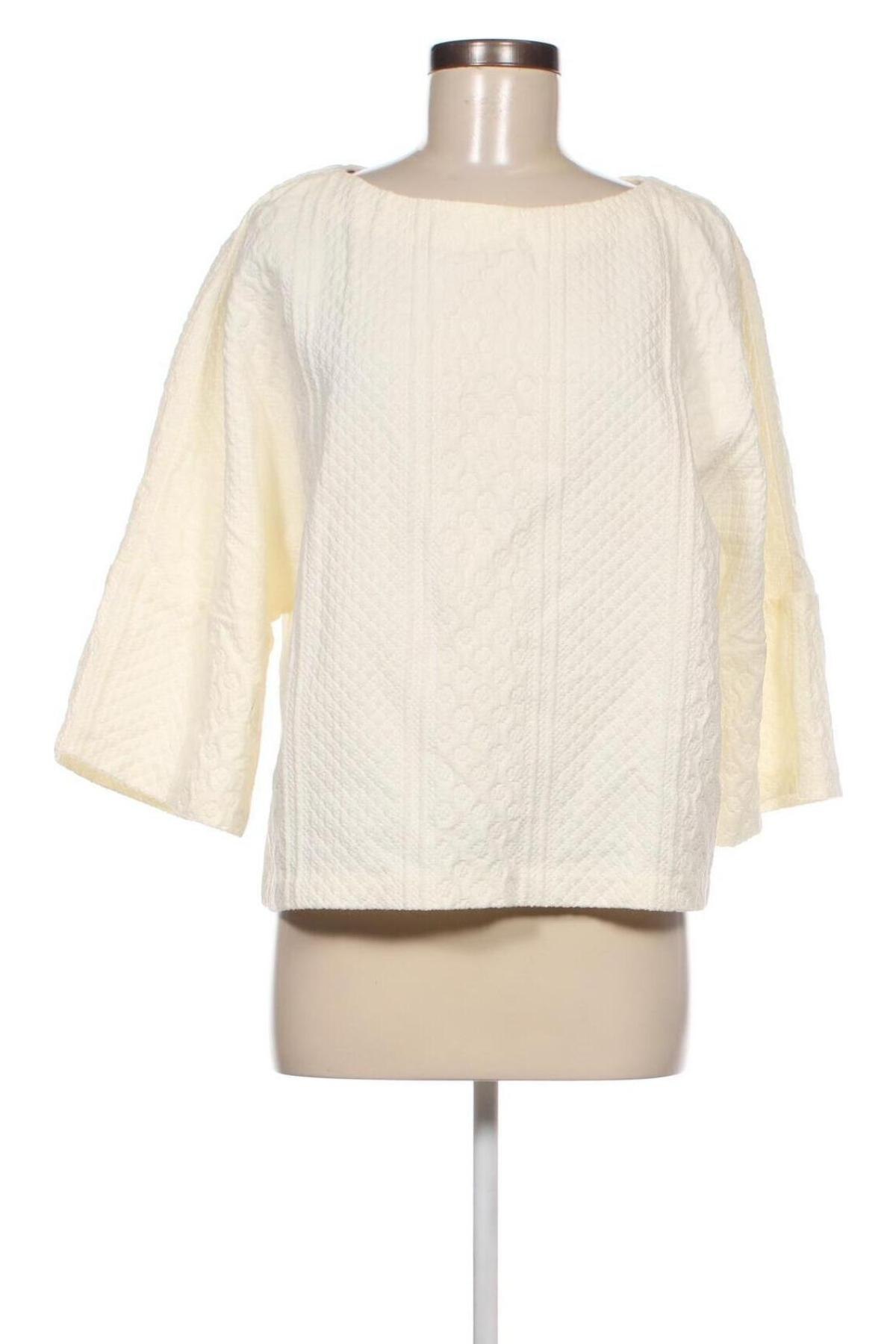 Дамска блуза Massimo Dutti, Размер M, Цвят Бежов, Цена 34,00 лв.