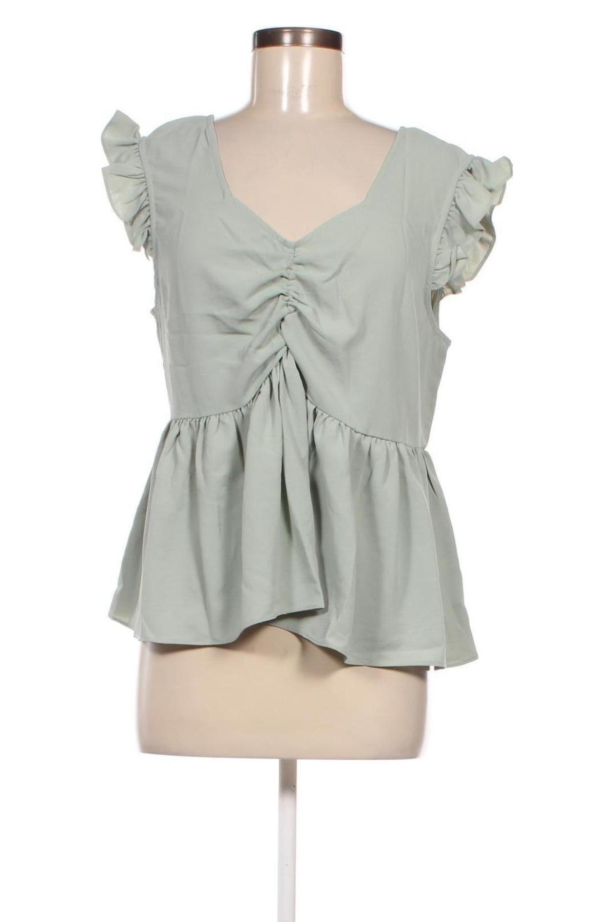 Γυναικεία μπλούζα Molly Bracken, Μέγεθος XL, Χρώμα Πράσινο, Τιμή 8,16 €