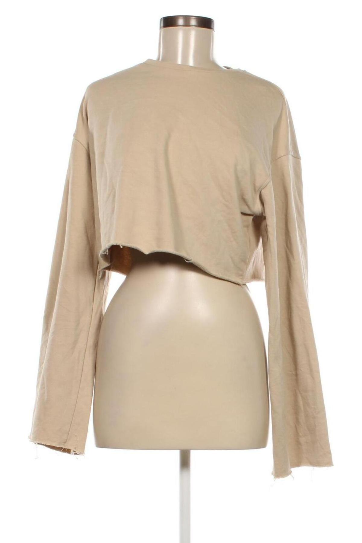 Damen Shirt NA-KD, Größe S, Farbe Beige, Preis 2,99 €