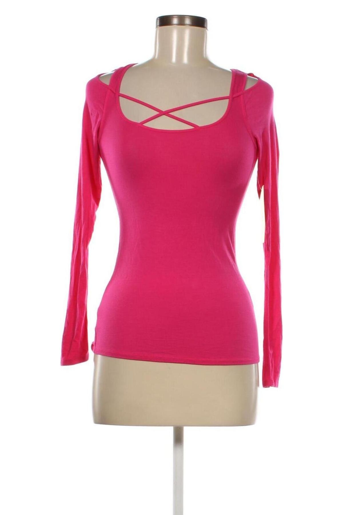 Дамска блуза Nicki Minaj, Размер XS, Цвят Розов, Цена 31,00 лв.