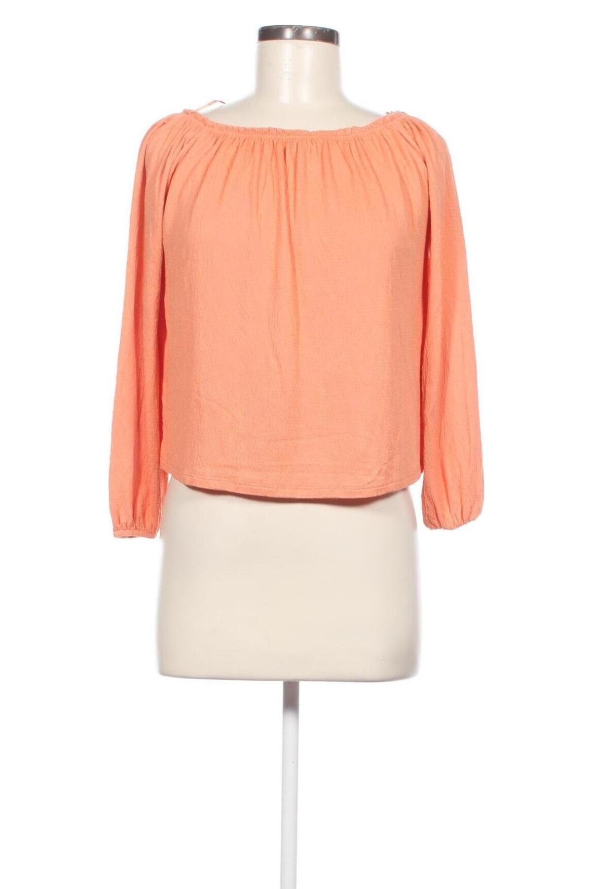 Дамска блуза Pimkie, Размер S, Цвят Оранжев, Цена 5,32 лв.