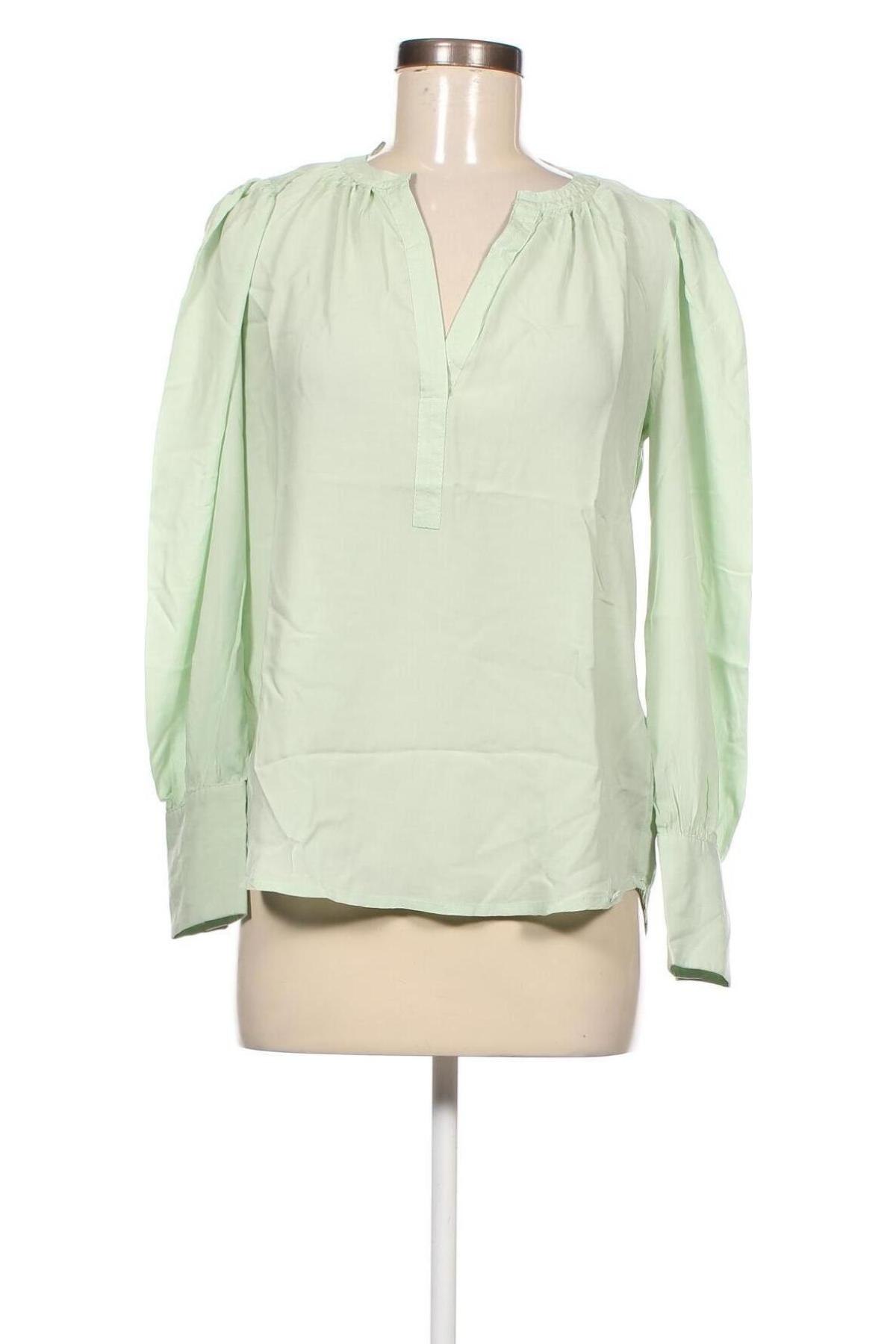 Γυναικεία μπλούζα Q/S by S.Oliver, Μέγεθος XS, Χρώμα Πράσινο, Τιμή 14,85 €
