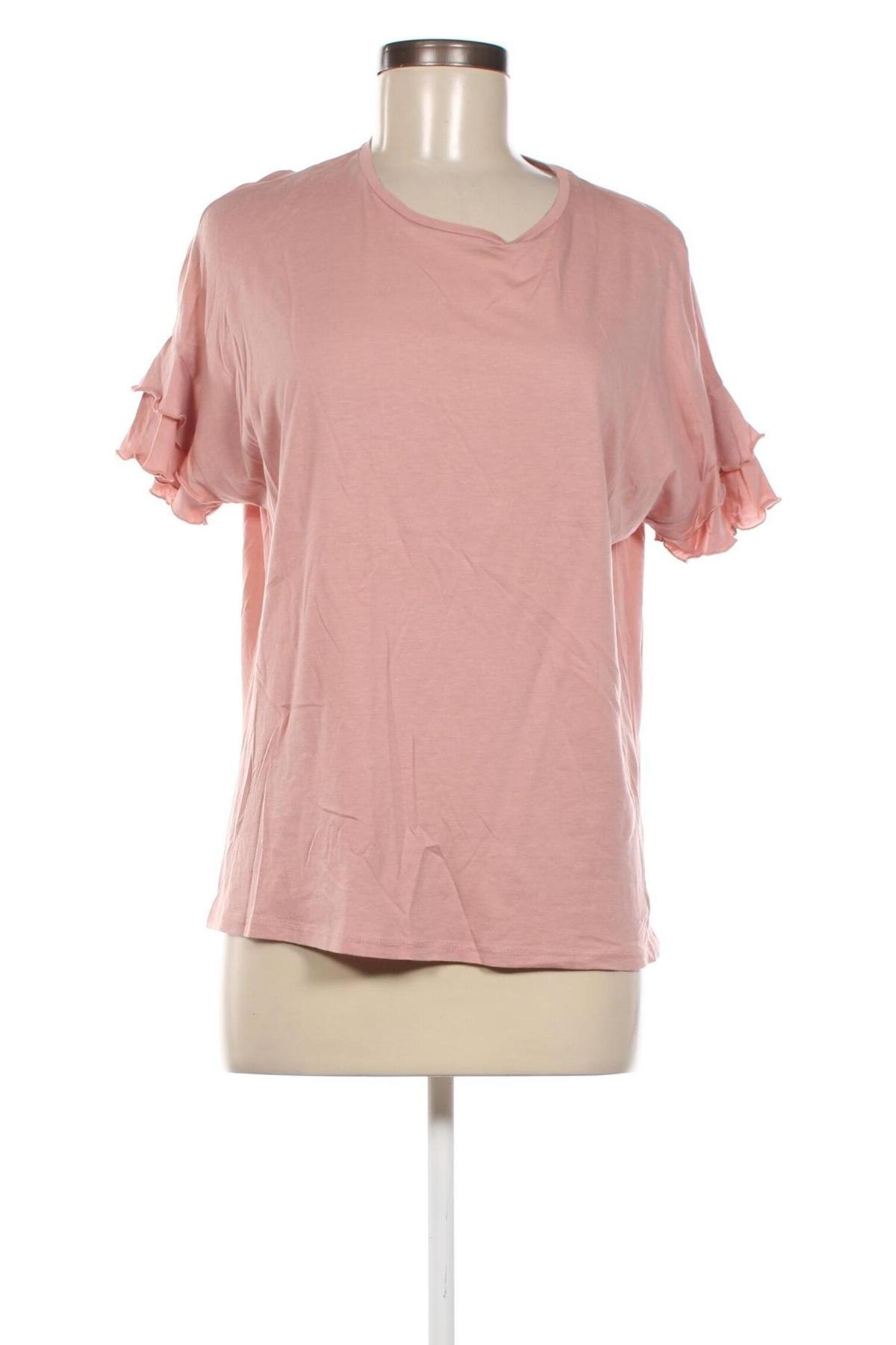 Damen Shirt Stradivarius, Größe S, Farbe Aschrosa, Preis 15,98 €