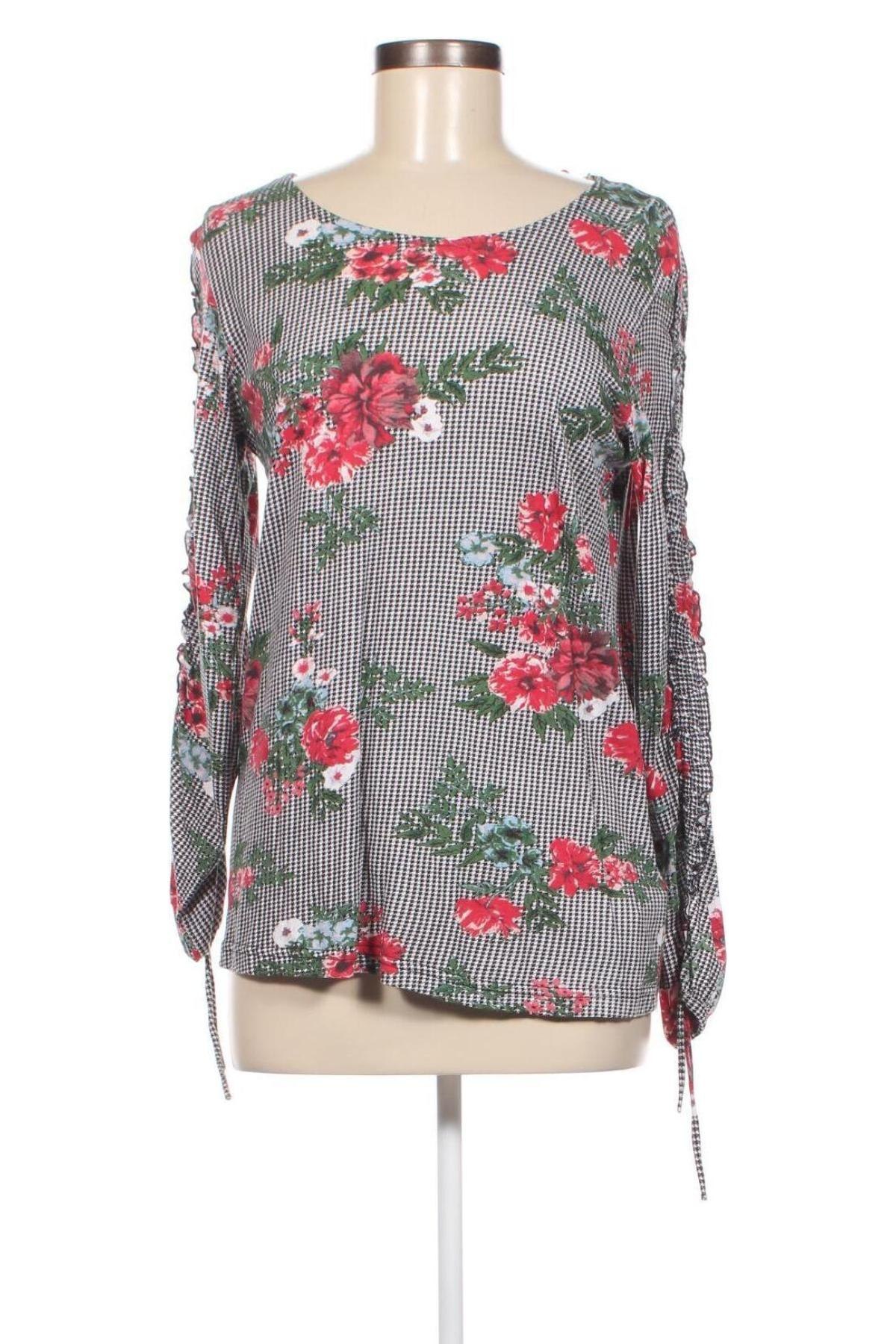 Дамска блуза Takko Fashion, Размер M, Цвят Многоцветен, Цена 5,51 лв.